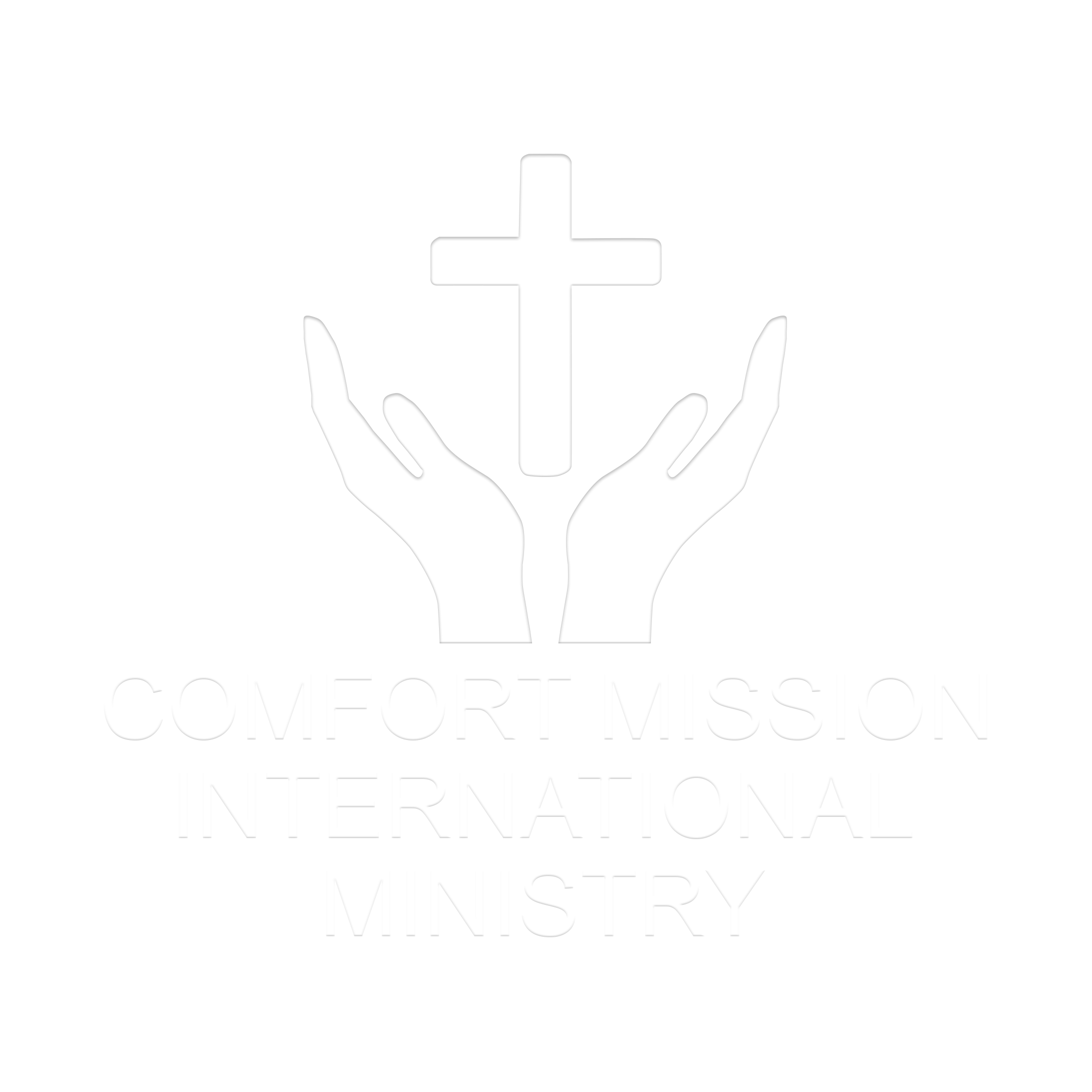 Comfort Mission International Ministry logo in hero section